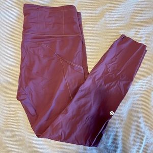 Lululemon fast and free leggings